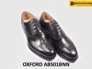 Giày da nam chính hãng hàng hiệu Oxford ABS01BNN 003