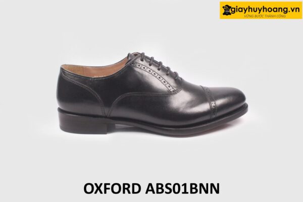 Giày da nam chính hãng hàng hiệu Oxford ABS01BNN 001