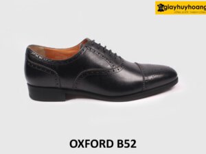 [Size 39+41] Giày da nam trẻ trung đục lỗ Brogues Oxford B52 001