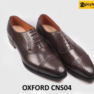 [Size 41] Giày da nam chính hãng hàng hiệu Oxford CNS04 004