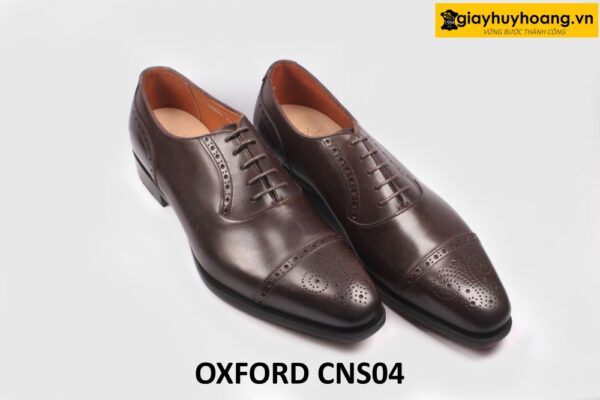 [Size 41] Giày da nam chính hãng hàng hiệu Oxford CNS04 004