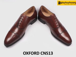 Giày da nam màu nâu sang trọng Oxford CNS13 004