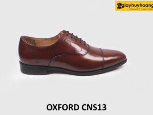 Giày da nam màu nâu sang trọng Oxford CNS13 001