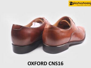[Size 40] Giày da nam mũi trơn thon nhọn Oxford CNS16 005