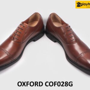 [Size 41] Giày tây nam công sở đế cao su chống trượt Oxford COF028G 003