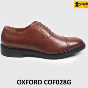 [Size 41] Giày tây nam công sở đế cao su chống trượt Oxford COF028G 001