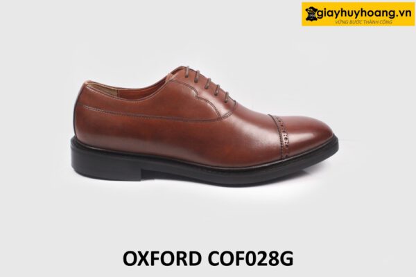 [Size 41] Giày tây nam công sở đế cao su chống trượt Oxford COF028G 001