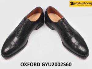 Giày da nam đóng thủ công đế da bò Oxford GYU2002S60 003