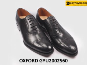 Giày da nam đóng thủ công đế da bò Oxford GYU2002S60 002