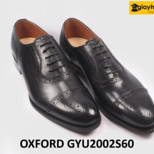 Giày da nam đóng thủ công đế da bò Oxford GYU2002S60 002