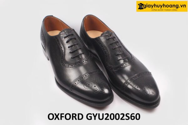 Giày da nam đóng thủ công đế da bò Oxford GYU2002S60 002