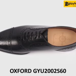 Giày da nam đóng thủ công đế da bò Oxford GYU2002S60 006