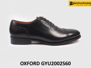 Giày da nam đóng thủ công đế da bò Oxford GYU2002S60 001