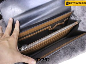 Túi ví cầm tay nam có khóa chốt TX292 003