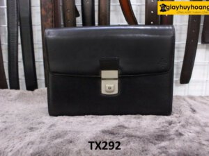 Túi ví cầm tay nam có khóa chốt TX292 001