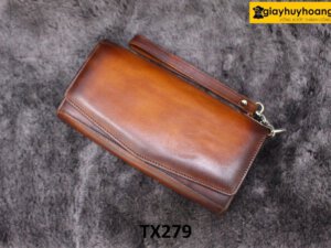 Túi ví cầm tay nữ da bò con cao cấp TX279 004
