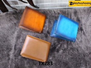 Bóp Ví ngang nam nhuộm màu thủ công TX283 001