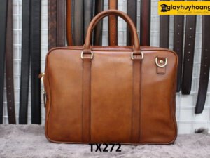 Cặp túi xách da bò nam thời trang cao cấp TX272 001