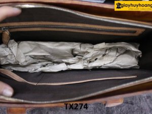 Túi xách và đeo chéo vai da bò nam thảo mộc TX274 005