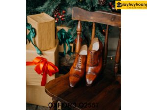Giày tây nam đóng thủ công cao cấp Oxford O2557 003