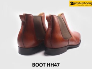 Giày da nam cổ cao Chelsea Boot HH47JG04N 005