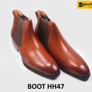 Giày da nam cổ cao Chelsea Boot HH47JG04N 003