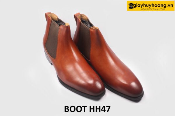 Giày da nam cổ cao Chelsea Boot HH47JG04N 003