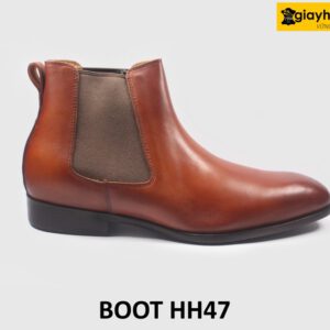 Giày da nam cổ cao Chelsea Boot HH47JG04N 001