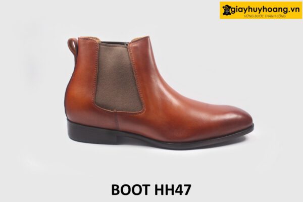 Giày da nam cổ cao Chelsea Boot HH47JG04N 001