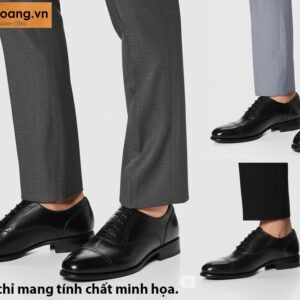 Giày da nam chính hãng hàng hiệu Oxford ABS01BNN 012