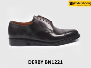 [Size 41+42+44] Giày da nam đế cao su bền bỉ Derby BN1221 001