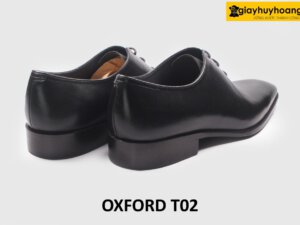 [Size 40] Giày da nam thời trang đế khâu chỉ Oxford T02 005