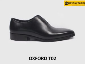[Size 40] Giày da nam thời trang đế khâu chỉ Oxford T02 001