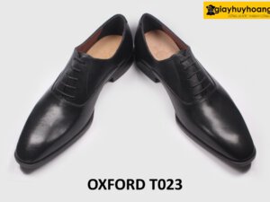 [Size 39+40] Giày da nam mũi trơn thủ công Oxford T023 004