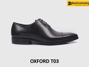 [Size 42] Giày da nam công sở thời trang Oxford T031 001
