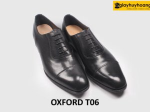 [Size 44] Giày da nam đẹp trẻ trung màu đen Oxford T06 003