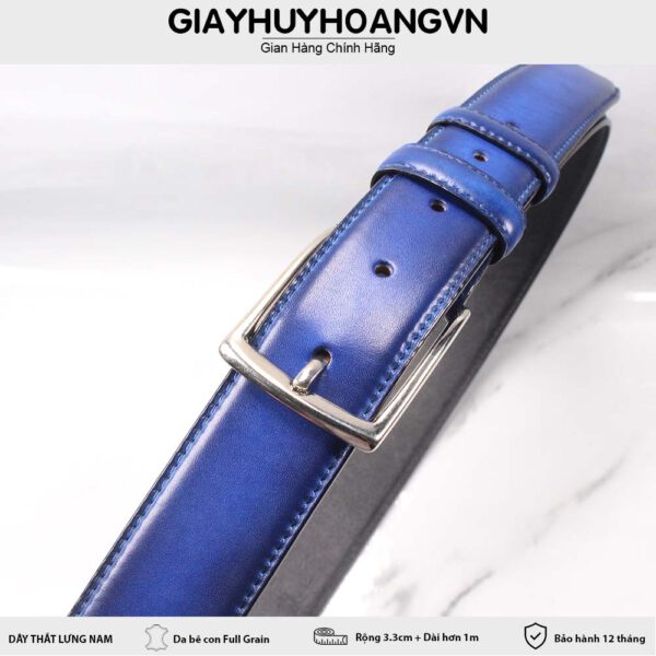 Dây thắt lưng nam khóa kim 3.3cm DNX025 002