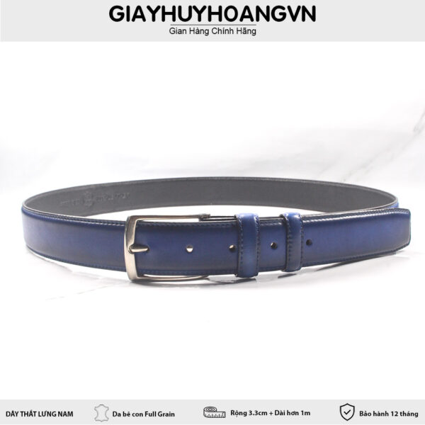 Dây thắt lưng nam khóa kim 3.3cm DNX025 003