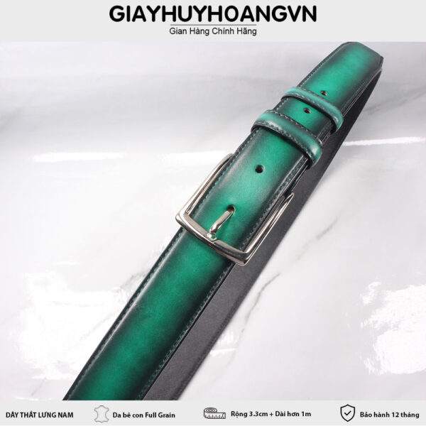 Dây thắt lưng nam khóa kim 3.3cm DNX025 004