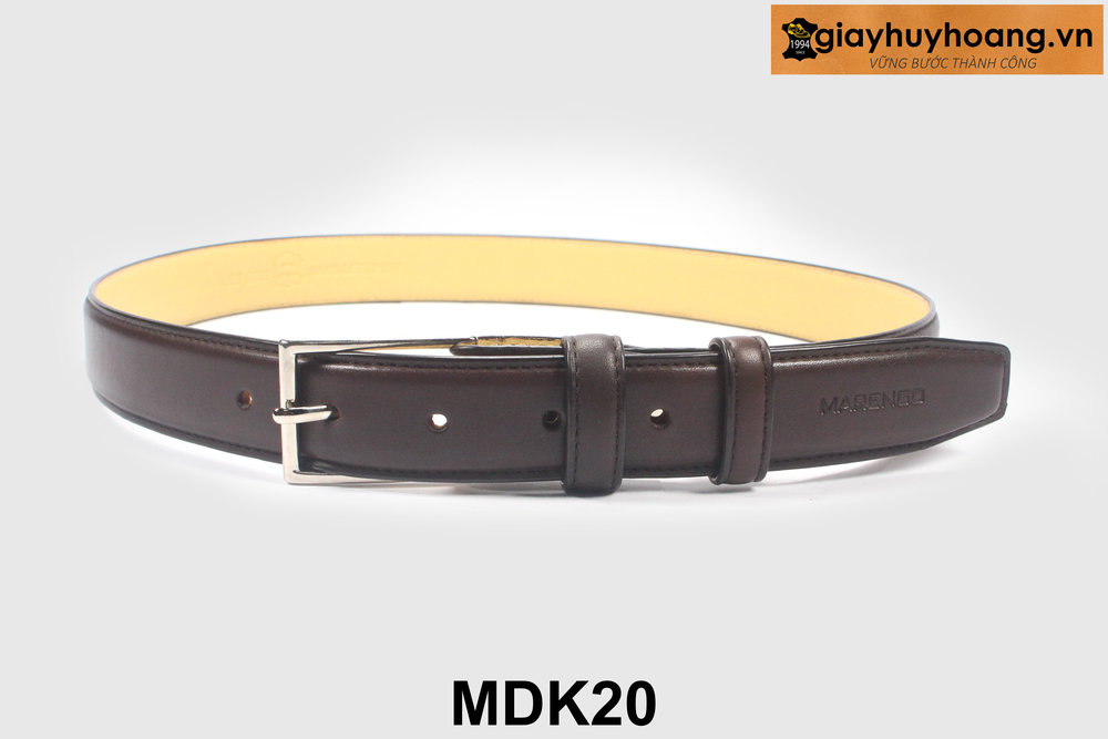 ban-day-that-lung-nam-da-ban-2.8-mdk20-giayhuyhoangvn-2 Dây nịt thắt lưng nam da trơn 2.8 cm khóa kim MDK20 006