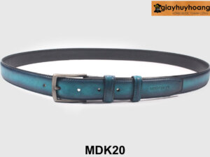 Dây nịt thắt lưng nam da trơn 2.8 cm khóa kim MDK20 005