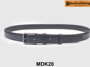 Dây nịt thắt lưng nam da trơn 2.8 cm khóa kim MDK20 004