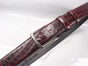 Dây nịt thắt lưng nam 3.3 cm đầu khóa kim DNX028 001