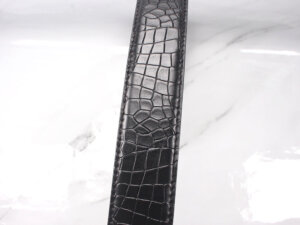 Dây thắt lưng nam khóa kim vân cá sấu 3.3cm DNX026 003
