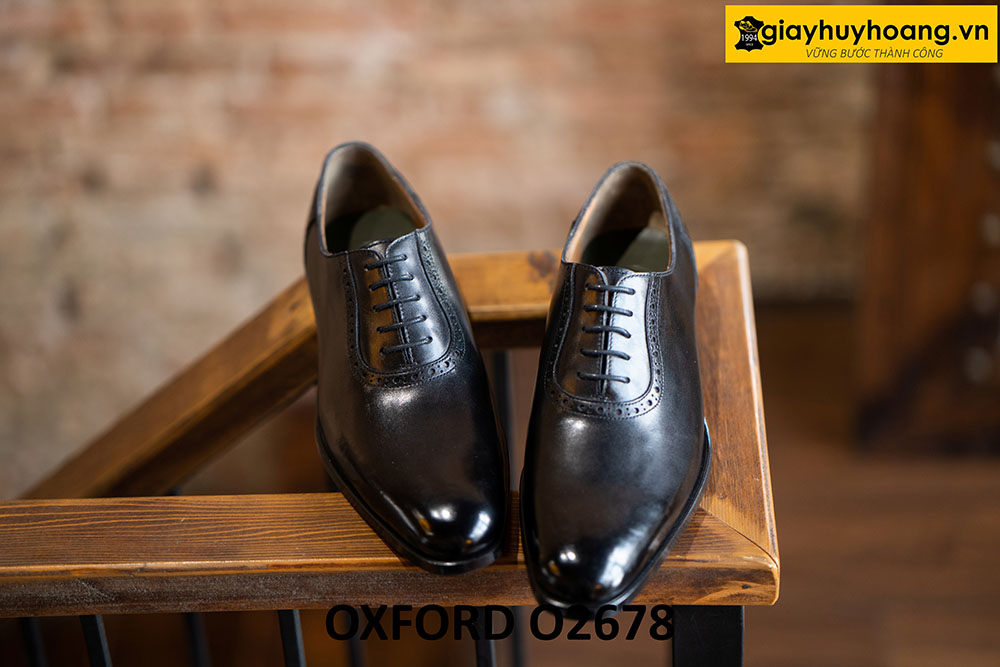 Phần 2 cách buộc dây giày tây nam derby oxford cao cấp kiểu chéo 001