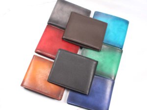 Bóp Ví ngang nam da bò nhỏ gọn 2 ngăn dài TX299 001