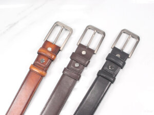 Dây nịt thắt lưng nam 3.3 cm khóa kim đẹp DNX033 001