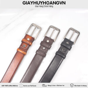 Dây nịt thắt lưng nam 3.3 cm khóa kim đẹp DNX033 001