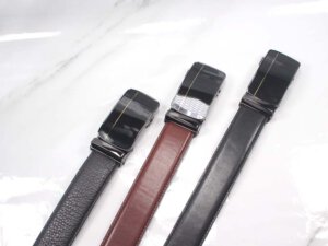 Dây nịt thắt lưng nam 3.3 cm khóa trượt DNX038 001