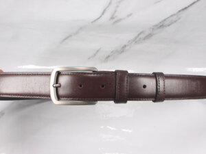 Dây thắt lưng nam 3.3 cm khóa kim không bóng DNX032 004